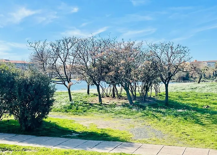 דירה Le Golfe - Ile Des Loisirs - Clim - Piscine - Luna Park אגדה